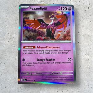 Fezandipiti #45 Pokemon Prismatic Evolutions Holo